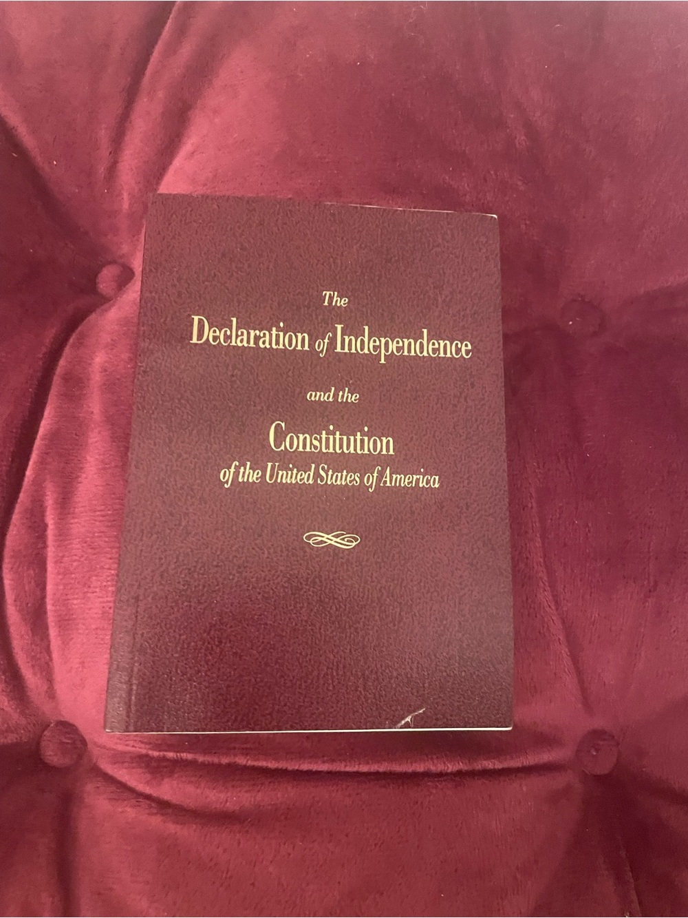 Declaration of Independence Travel Book